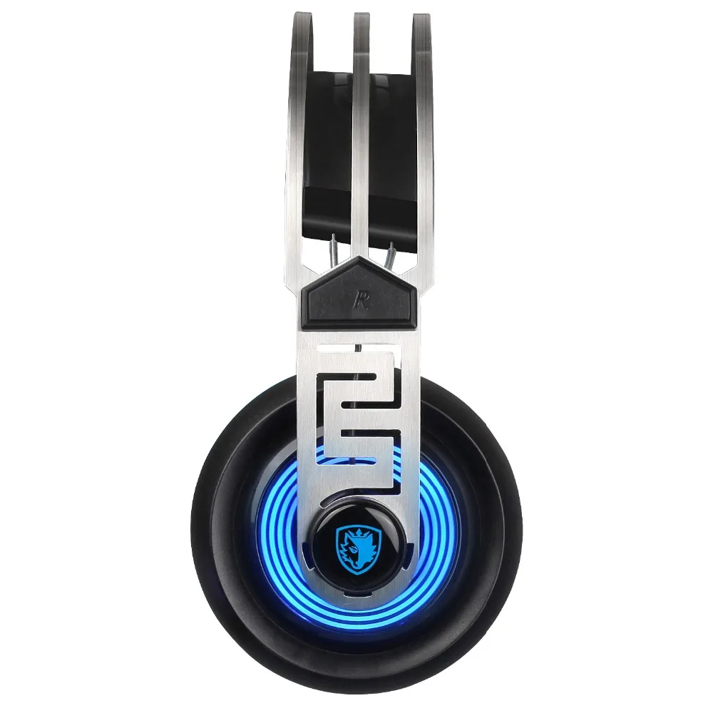 Игровая стереогарнитура Sades A7 USB 7 1 с объемным звуком проводные Игровые наушники