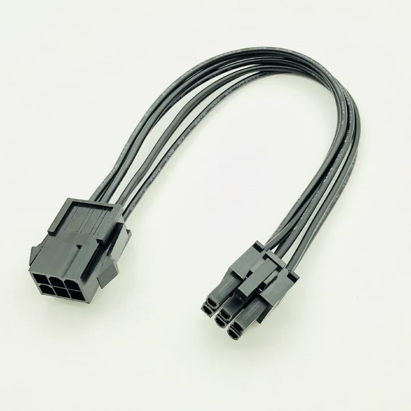 Модульные кабели питания 6 Pin к PIN PCI Express удлинитель Кабель с рукавами PC видеокарта