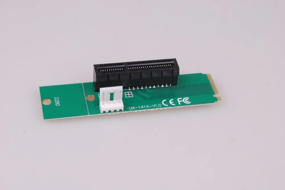 Новинка 2018 оптовая продажа переходник NGFF M2 в PCI e 4x слот карта M key M.2 SSD порт Express
