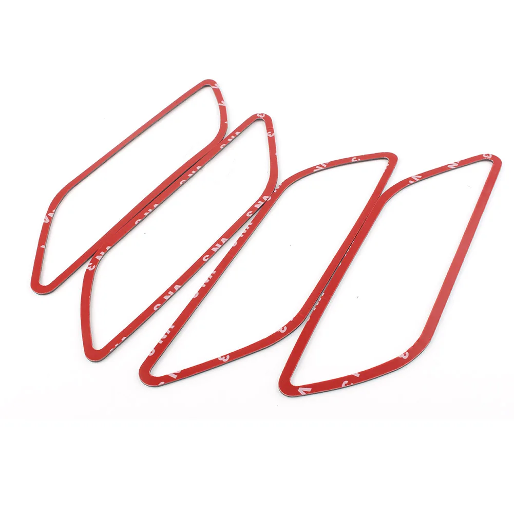 

4pcs Carbon Fiber Car Inner Door Handle Frame Trim Cover For Audi A3 S3 2014 2015 2016 2017 2018