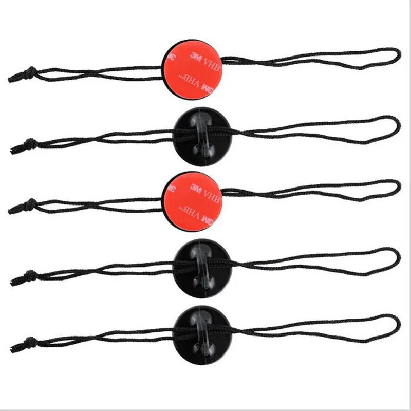 

5x Anti-Drop Buckle Safety Insurance Tether Strap for Gopro Hero 10/9/8/7/6 Black SJCAM EKEN Case Car Helmet Mount lanyard Rope