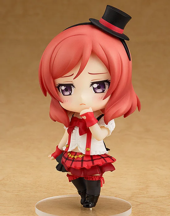 Новая горячая распродажа Q ver. 516 # LoveLive! школьная idol Проекта Маки Nishikino 10 см ПВХ