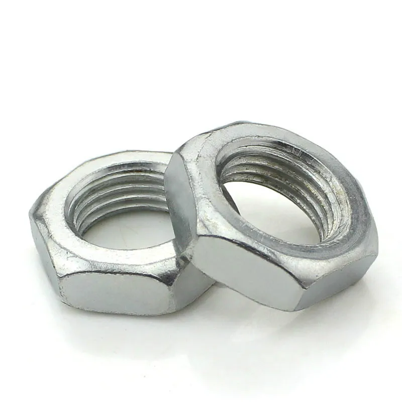 10PCS-M6 DIN439 нержавеющая сталь/гайка с защитой от зубов/левая гайка Обустройство