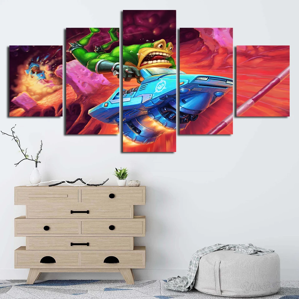 Настенные художественные картины домашний декор холст картина 5 шт. с принтом