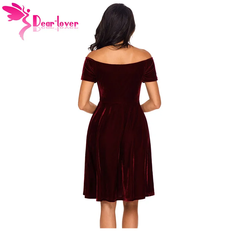 Dear Lover бархатные платья 2018 сексуальные женские Вечерние Платья Vestidos de Festa с