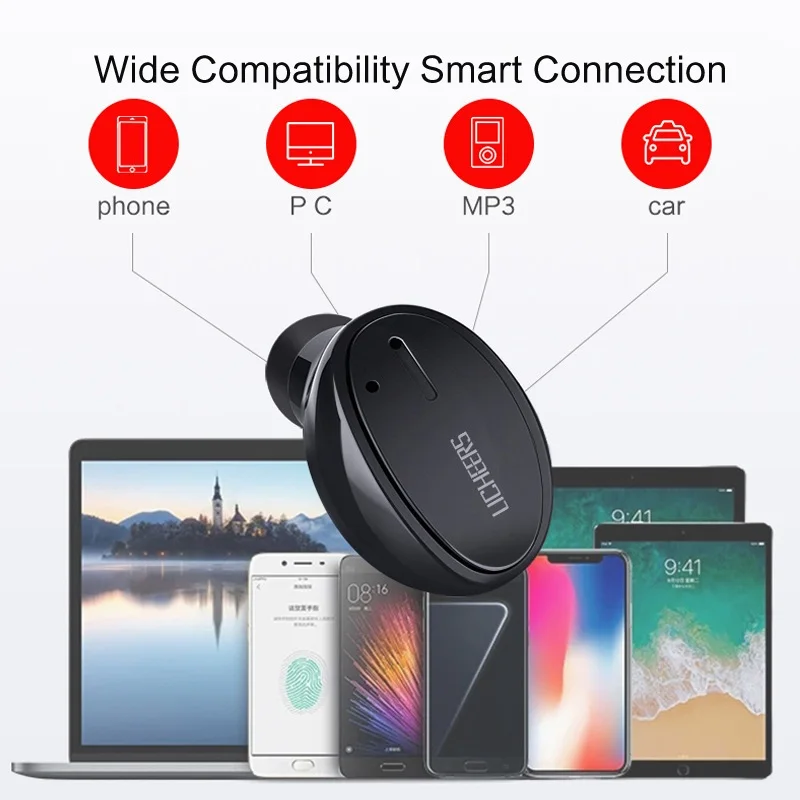 LINGCHEN беспроводные наушники мини bluetooth-наушник HIFI гарнитура свободные руки стерео