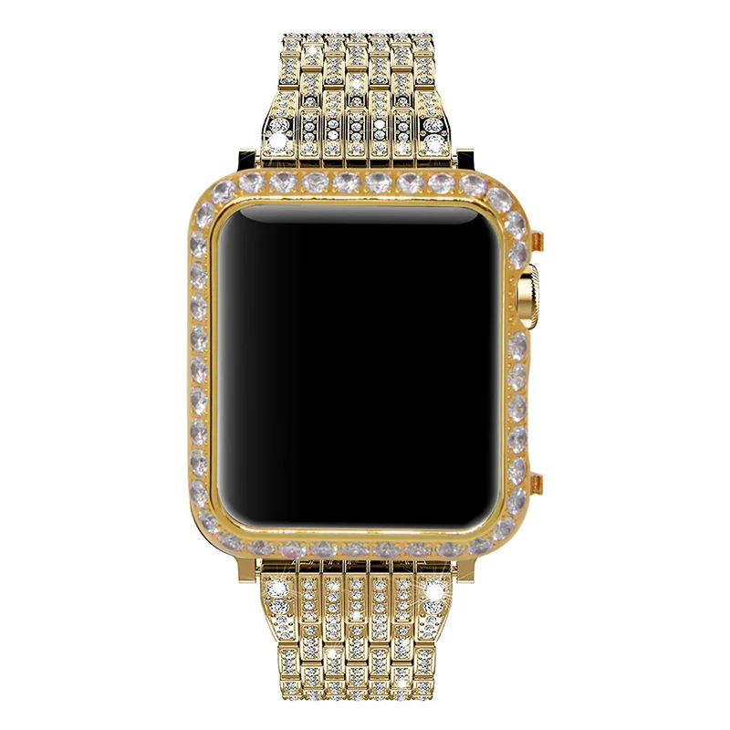 Callancity для Apple Watch series 3 2 1 Алмазная Обложка с кристаллами ручная работа