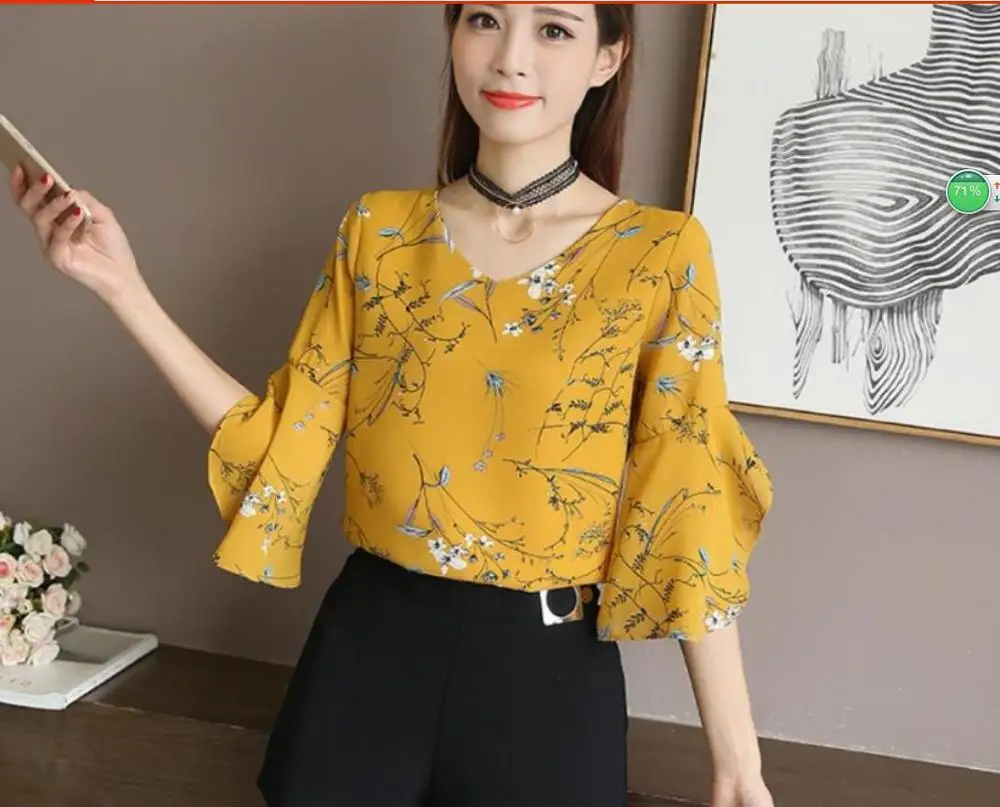 Color as shown Кружевная шаль куртка Летняя короткая блузка для улицы тонкий кардиган длинный рукав Солнцезащитная одежда дикая блузка рубашка - Цвет: Color as shown