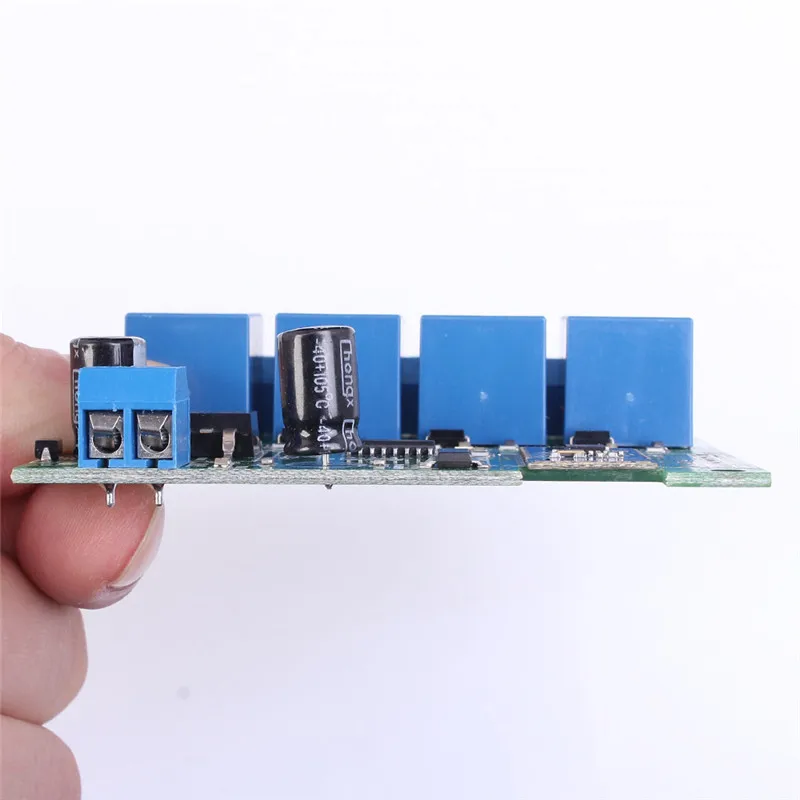 4-канальный Многофункциональный Bluetooth модуль реле 12 В для Android интеллектуального