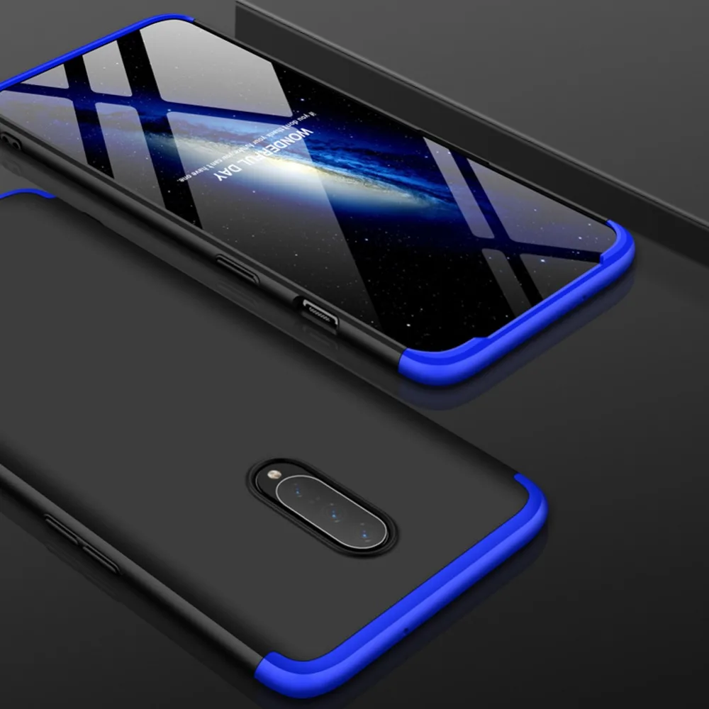 Для OnePlus 7 Pro 6 6 T One Plus 7 5 5 T чехол для телефона Роскошный чехол полностью защищающий телефон матовый 3 в 1 шт. Жесткий Чехол для задней панели Fundas Coque