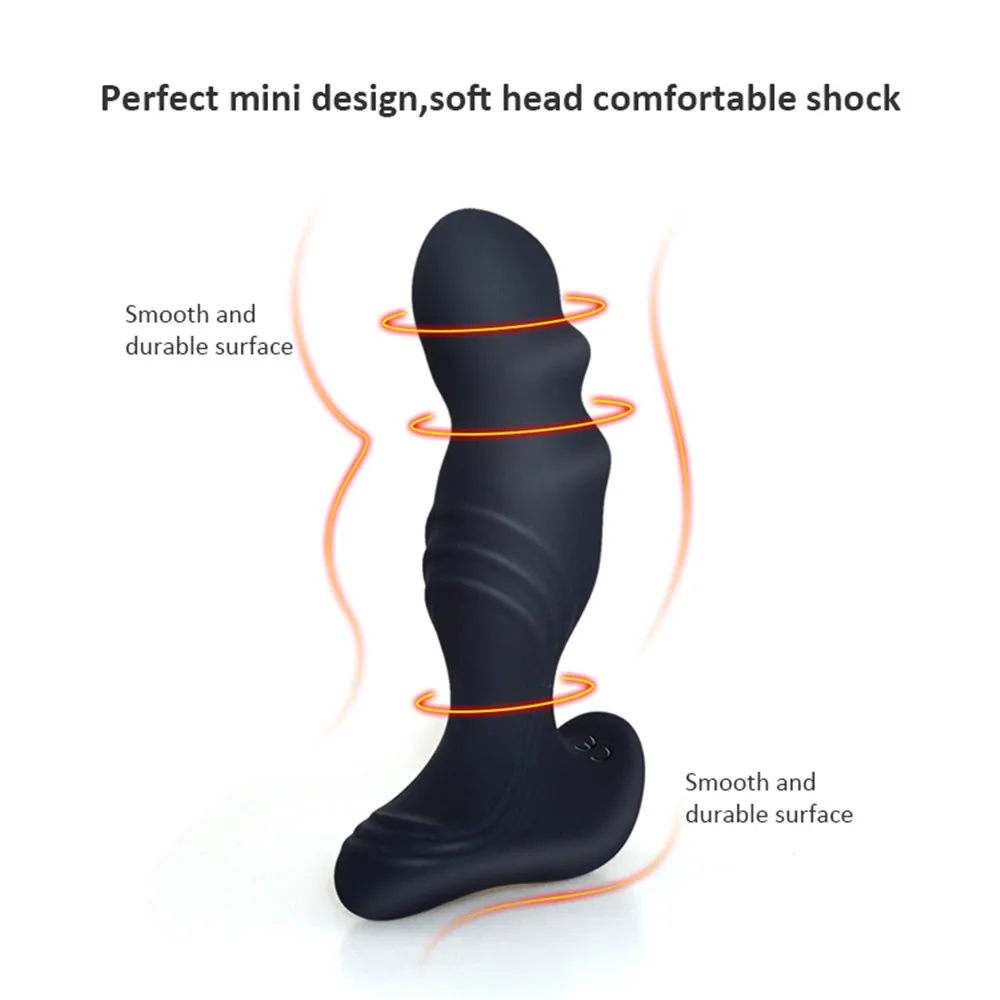 Анальный вибратор MQFORU массажер для простаты мужчин анальные секс игрушки