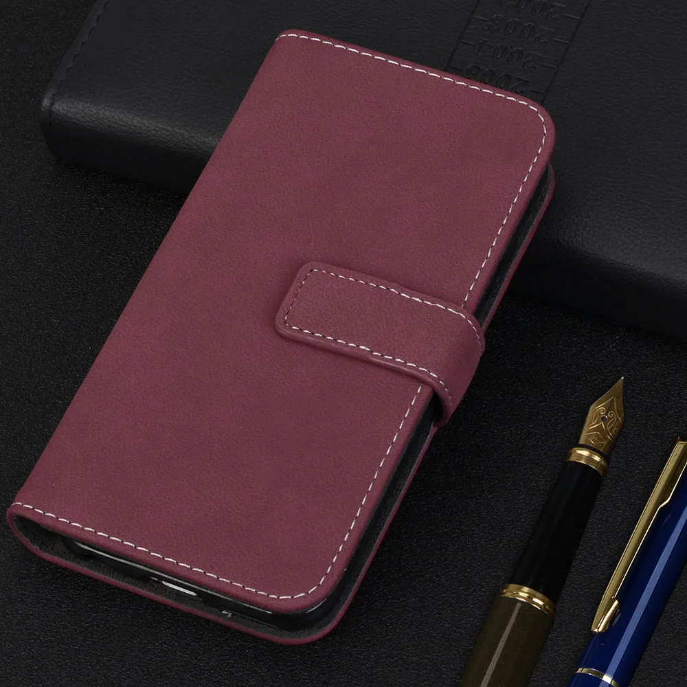 Чехол для Nokia 2, 3, 5, 6, 6,1, zte A510, A610, L5 Plus, 9 карт, матовый, винтажный, искусственная кожа, флип-чехол для телефона, чехол s, кошелек, чехол-подставка - Цвет: 2