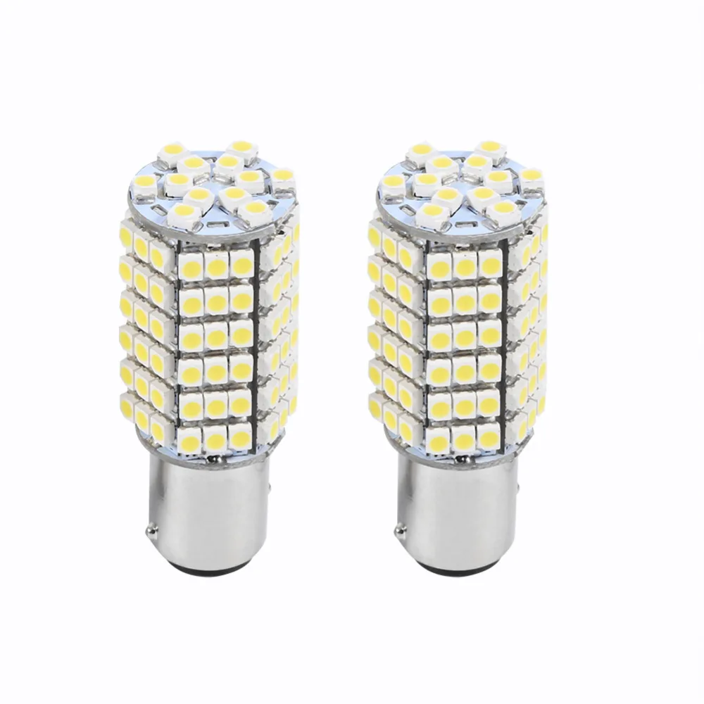 2X 1157 BAY15D 120 SMD задний стоп-сигнал поворота/задний светодиодный фонарь ные лампы s