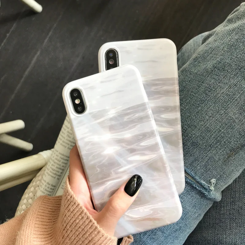 Модные чехлы JAMULAR с солнечными волнами для iPhone XS MAX X 7 6 6s Plus абстрактное искусство