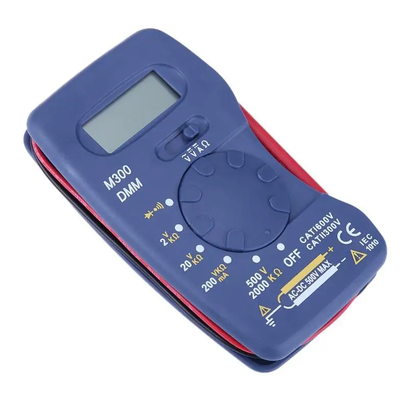 M300 Portable Ultra thin Digital Multimeter Mini Pocket Integrated AC/DC Ammeter Voltmeter Ohmmeter 1999 Counts Tool|Мультиметры| |