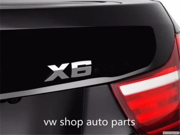 Ико качество Подходит для BMW X6/м 50d Надписи Наклейка на багажник значок F16 X6