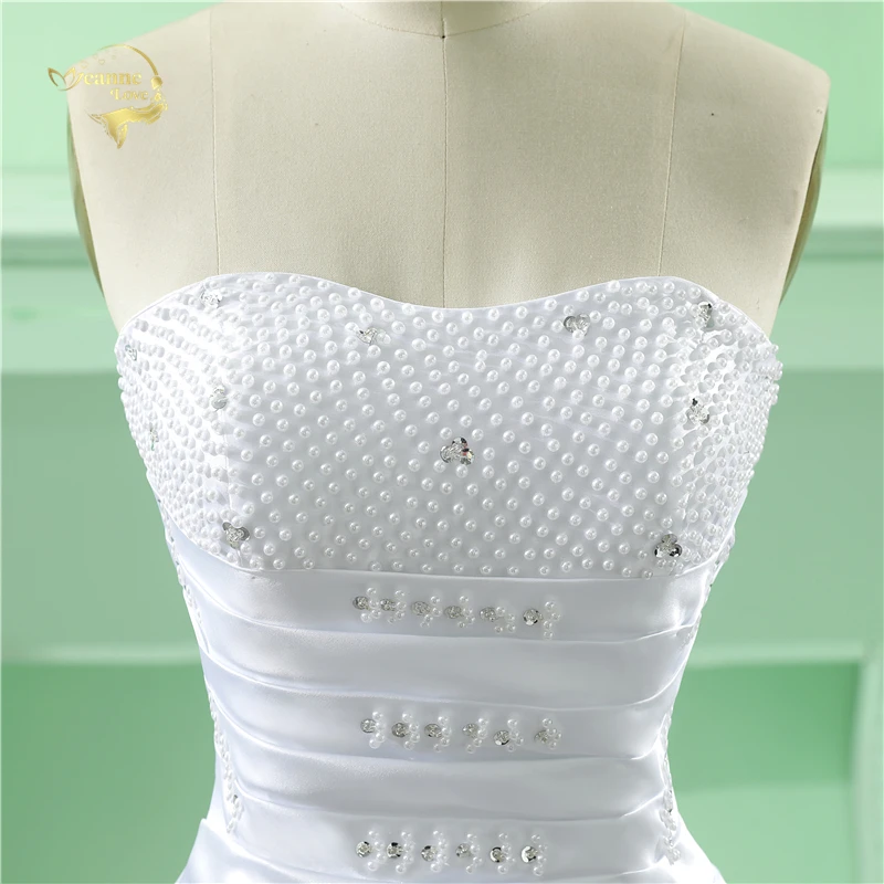 Оптовая Продажа Vestido De Noiva 2021 классический дизайн идеально Casamento жемчуг