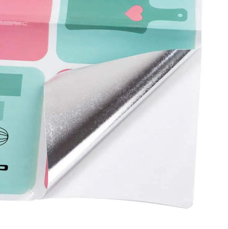 Наклейка на стену из алюминиевой фольги устойчивая к маслу для приготовления