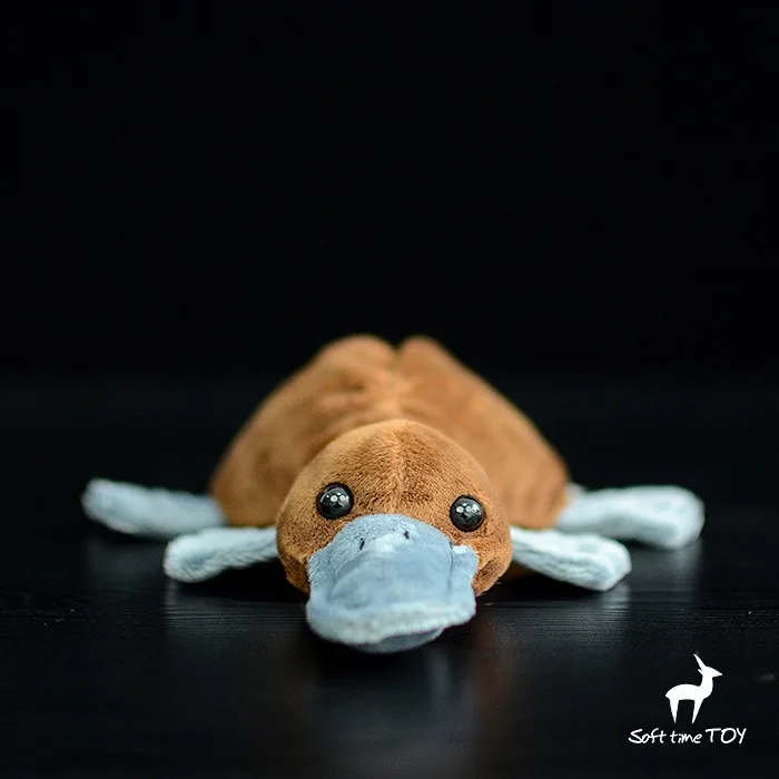 Моделирование duckmole Утконос коричневая плюшевая игрушка чучело животного куклы