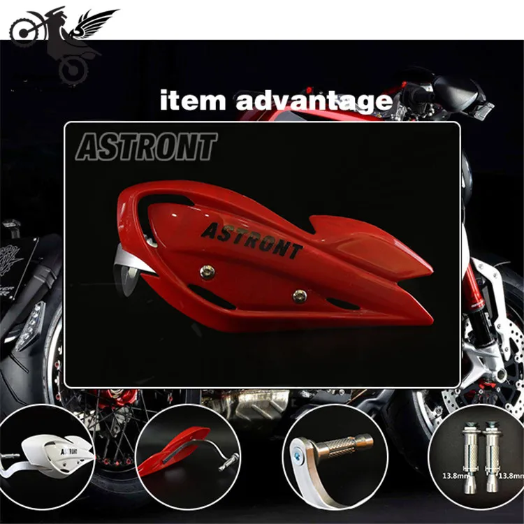 7 видов цветов доступны универсальный мотоцикл рука гвардии racing ручной shiled для