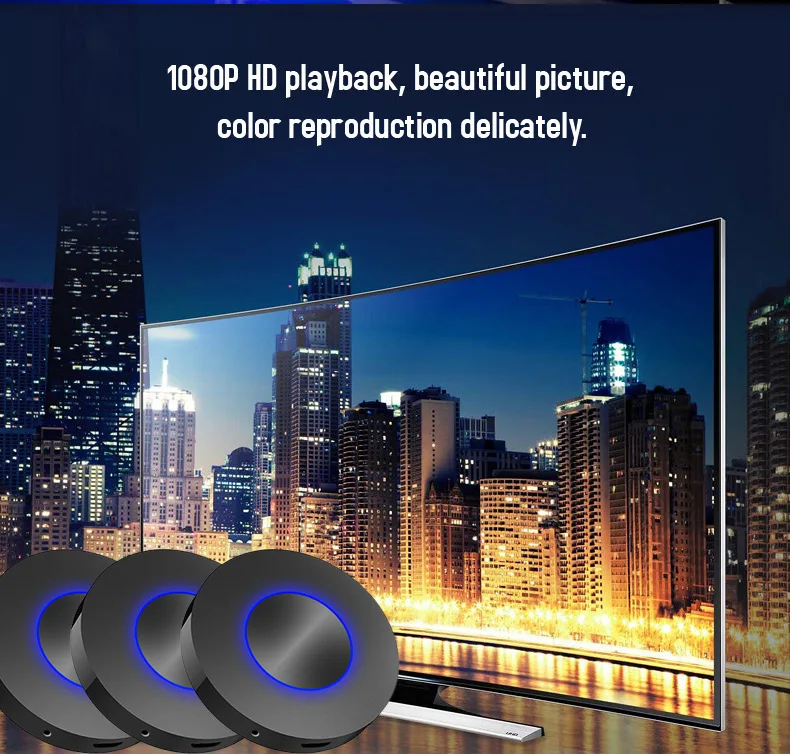 Wi fi дисплей беспроводной зеркальный ключ HD 1080P HDMI + AV адаптер для телевизора