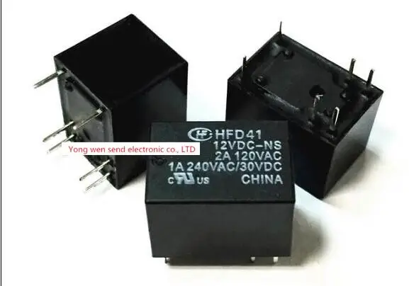Горячая новинка реле HFD41-12VDC-NS HFD41 12VDC-NS HFD41-12VDCNS HFD4112VDCNS HFD41-12VDC 12VDC DC12V 12В DIP6 5шт./лот