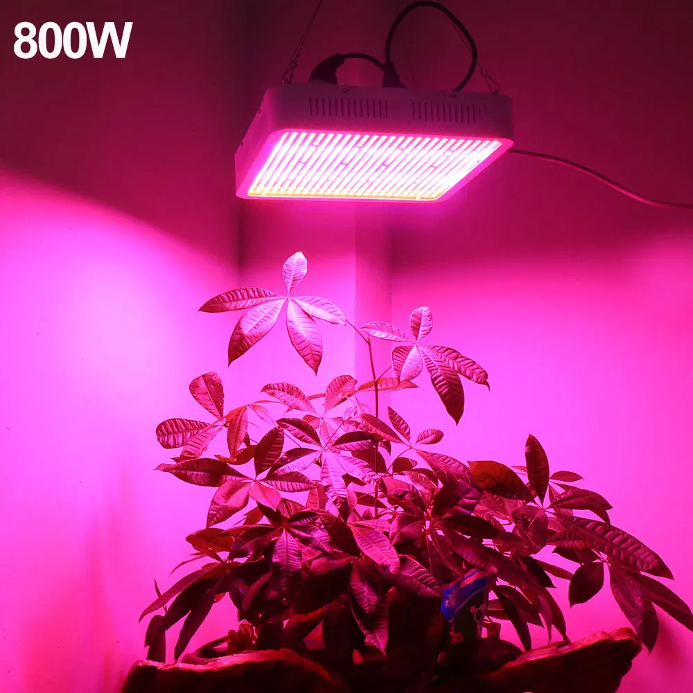 Светодиодная лампа для выращивания растений полного спектра 800 Вт 4 шт./лот