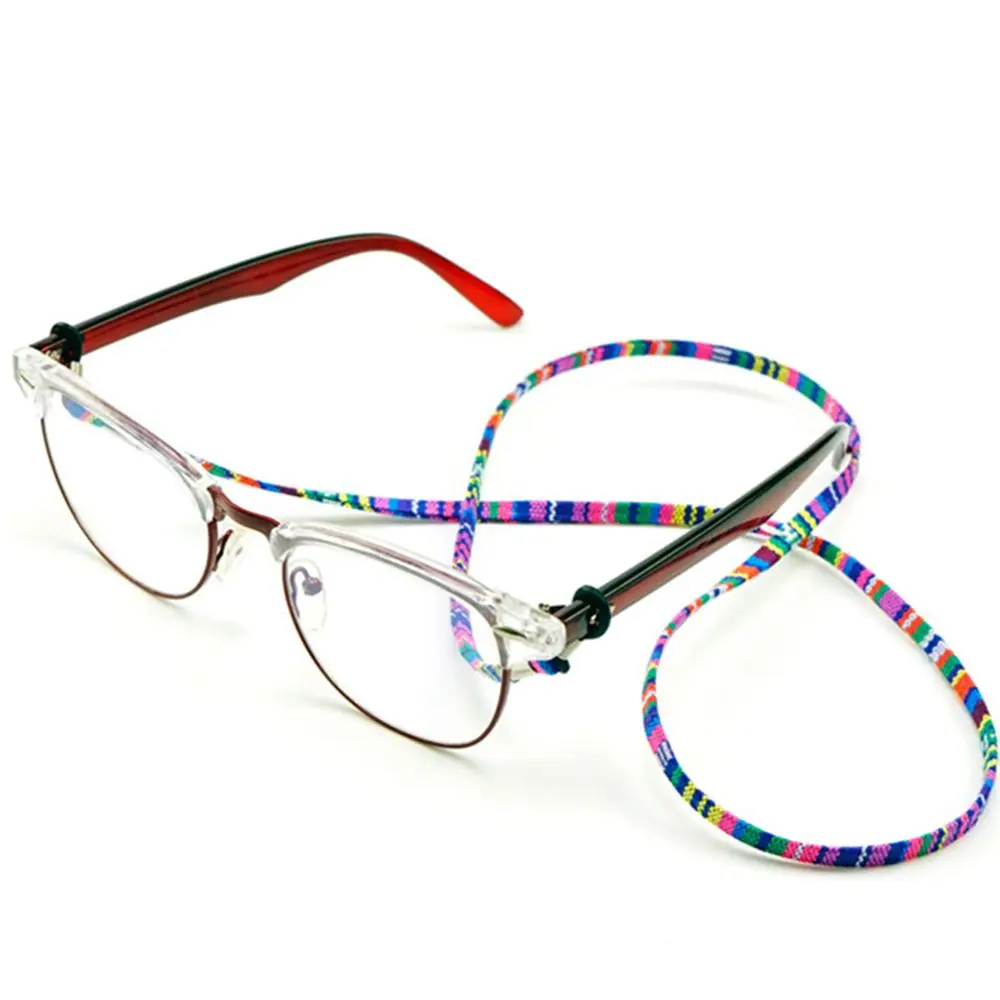 

New Eyeglass Sunglasses Cotton Neck String Cord Retainer Strap Eyewear Lanyard Holder Glasses Chain
