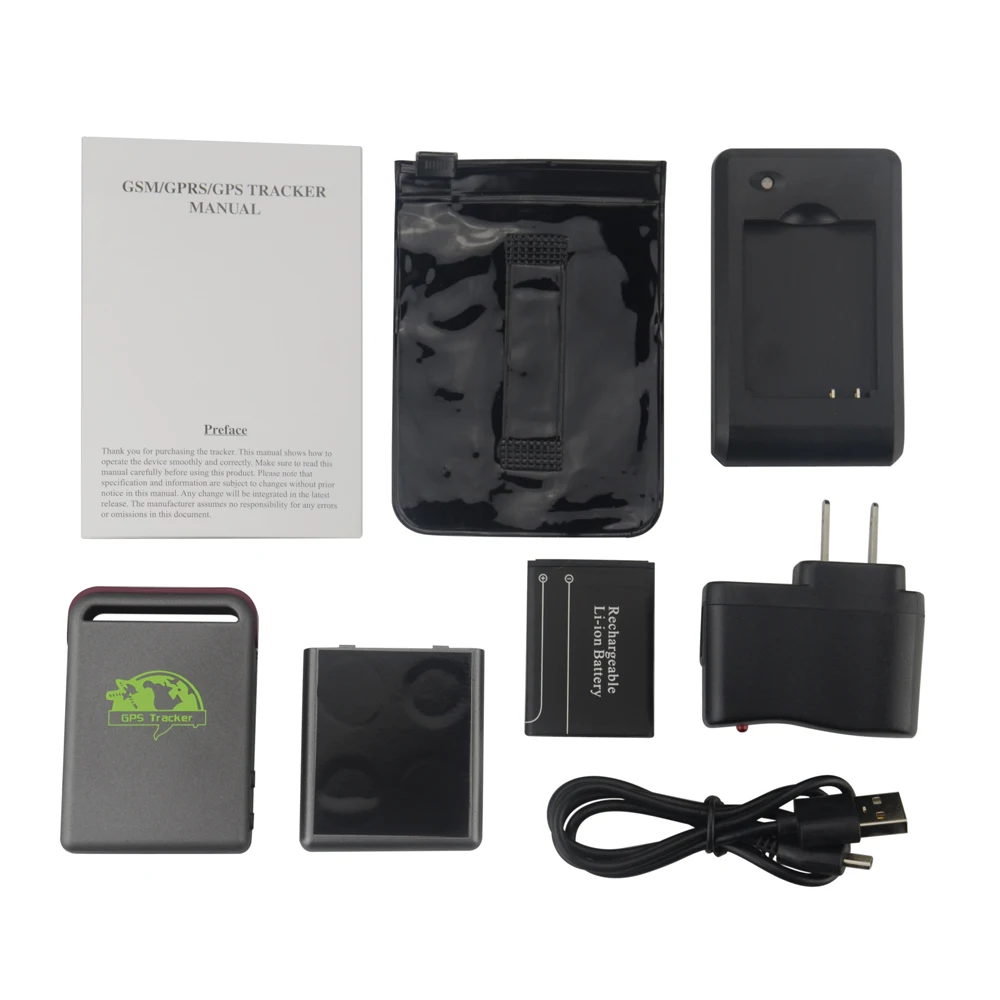 Мини GPS GSM GPRS трекер для автомобиля мотоцикла GPS102B Haoday TK102B SOS сигнализация локатор