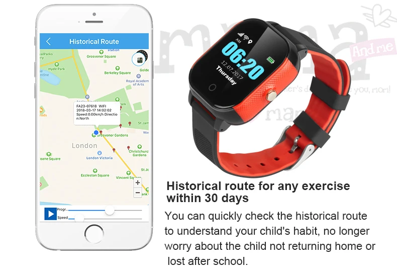 FA23 Детские Смарт-часы Детские сим-карты сенсорный экран gps wifi SOS трекер IP67 водонепроницаемый детский будильник анти-потеря умные часы