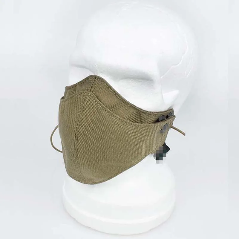 Cordura полумаска для лица тактическая Защитная Экипировка камуфляжная маска Мультикам велосипедная марлевая маска
