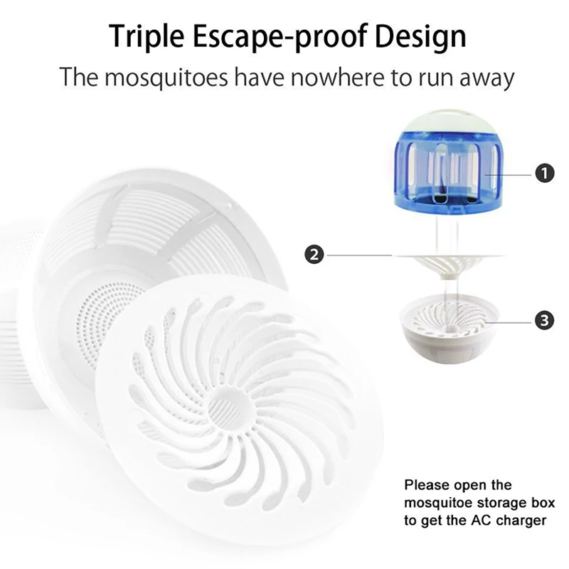 Горячая Новинка USB лампа убийца комаров электронный Ловец насекомых