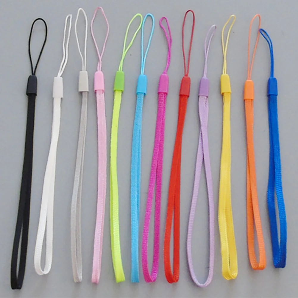 100 шт чистый цвет телефон ремешок для чехол телефона брелок ID имя значки USB флэш
