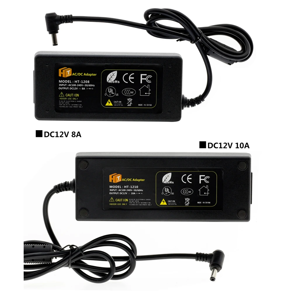DC5V 12V 24V светодиодный Питание AC100-240V адаптер конвертер Зарядное устройство 1A 2A 3A 5A 6A 8A 10A трансформаторы для Светодиодные ленты