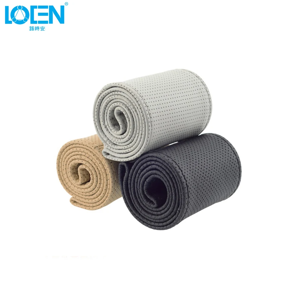 Универсальный 95% ручной пошив руля из искусственной кожи диаметр 38 см