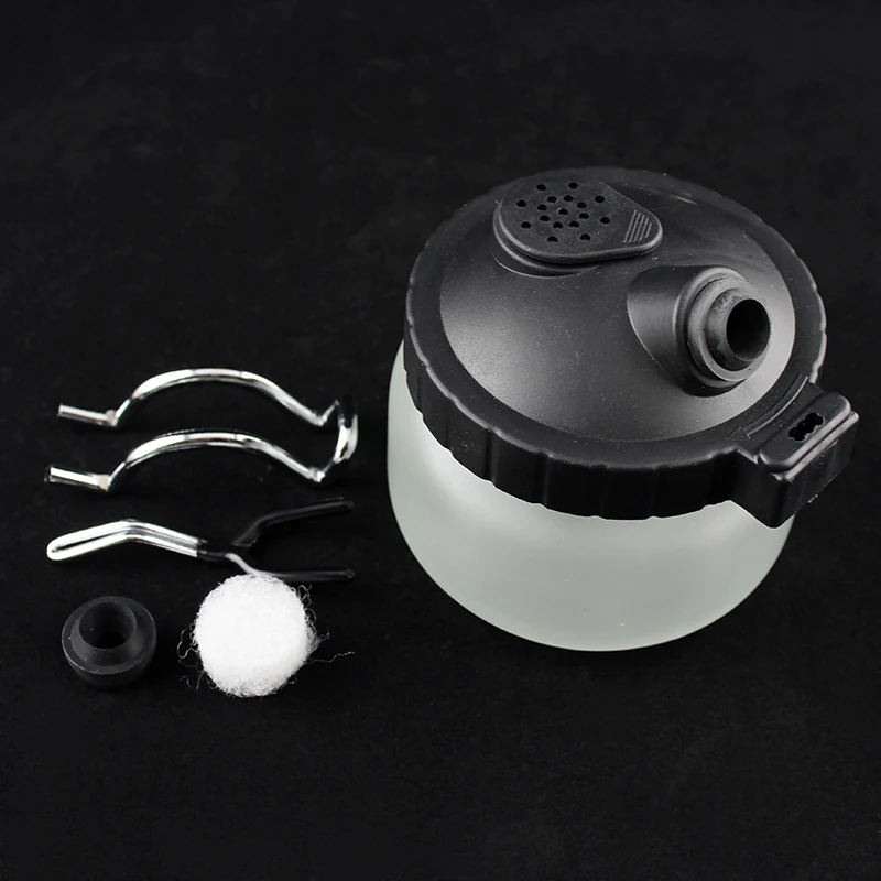 Вешалка для аэрографа из стекла OPHIR чистящий горшок баночка Аэрограф чистящая