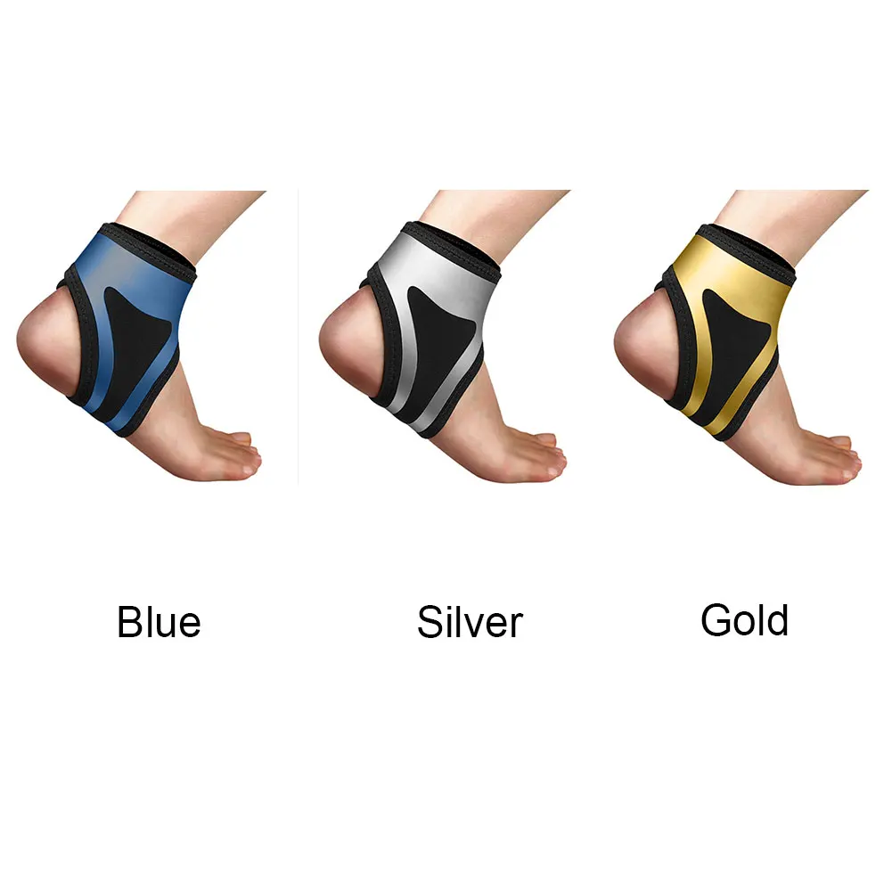 Поддержка щиколотки для спорта носки под давлением безопасности Открытый бандаж