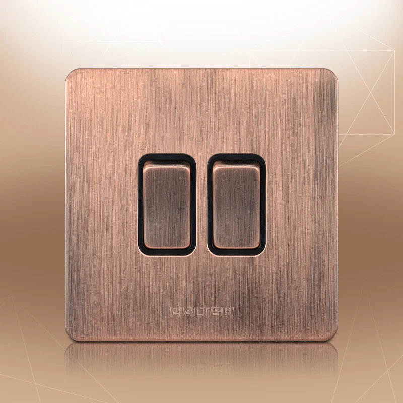 Ретро кнопочный переключатель два управления пути 6A 110 V-250 V | Обустройство дома