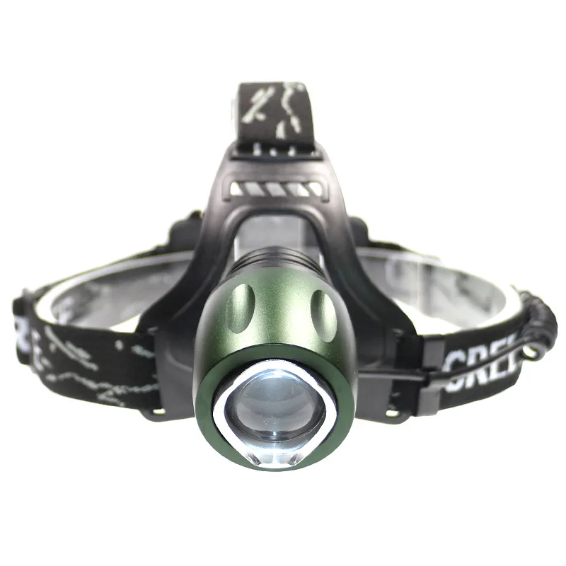 Фонарик лоб CCREE T6 светодиодный перезаряжаемый налобный фонарь передняя фара
