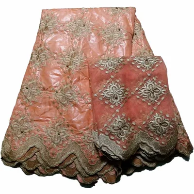 PL1701206B2013 Африканская ткань Базен riche ткань tissu africain хлопок вышитый Базен riche getzner с тюлем кружевной комплект африканская кружевная ткань - Цвет: PL1701206B2013