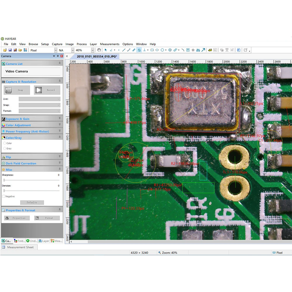 USB камера 12MP Cmos камера электронный цифровой микроскоп свободный драйвер/измерительное программное обеспечение высокое разрешение для WIN 10/7/8