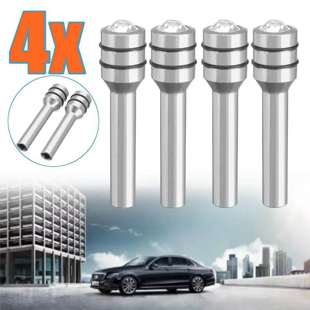 4pcs-sliver Автомобильный Автоматический дверной замок Pin болт грузовик тяги для Mercedes Benz W211 W203 W204 W210 W124 AMG W202 CLA W212 W220 CLK63 R F700 - Цвет: 4pcs-sliver