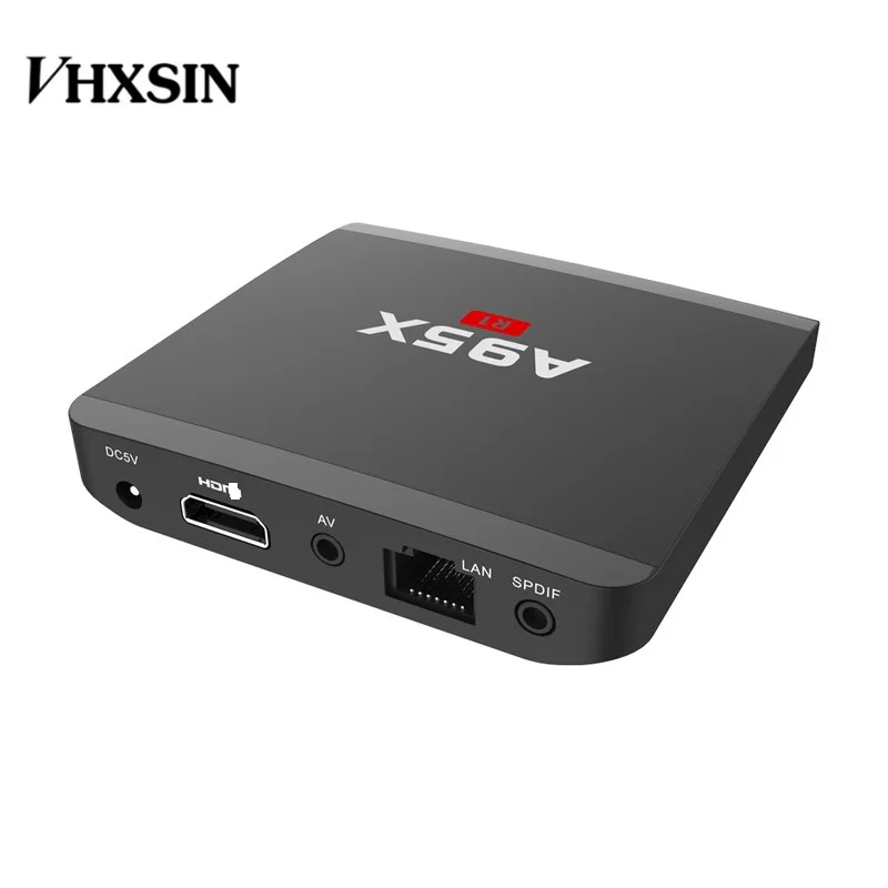 VHXSIN 25 шт. A95X R1 ТВ Box amlogic s905W 4 ядра 32 бит Процессор Android OS 7 1 2 Гб Оперативная память 16