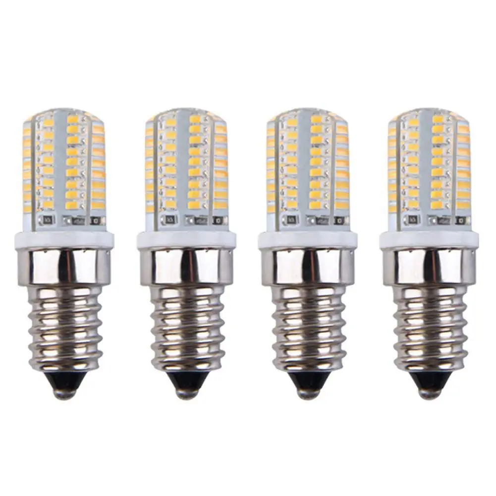 E14 светодиодные лампы 3 Вт 64LED 360 градусов угол луча SMD 3014 240-260LM лампочки без