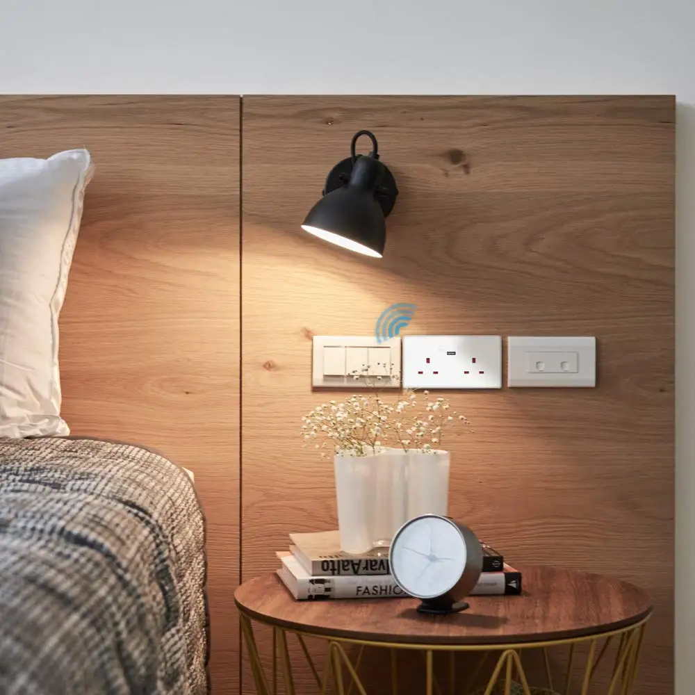 USB зарядное устройство на стене адаптер для зарядки 2.4A настенное Великобритания