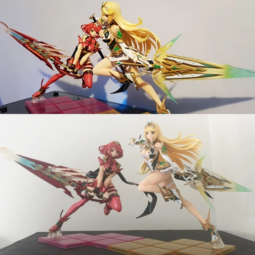 27 см Аниме Сексуальная xenoblad 2 Chronicles игра Fate Over Pyra Fighting PVC фигурка игрушка кукла