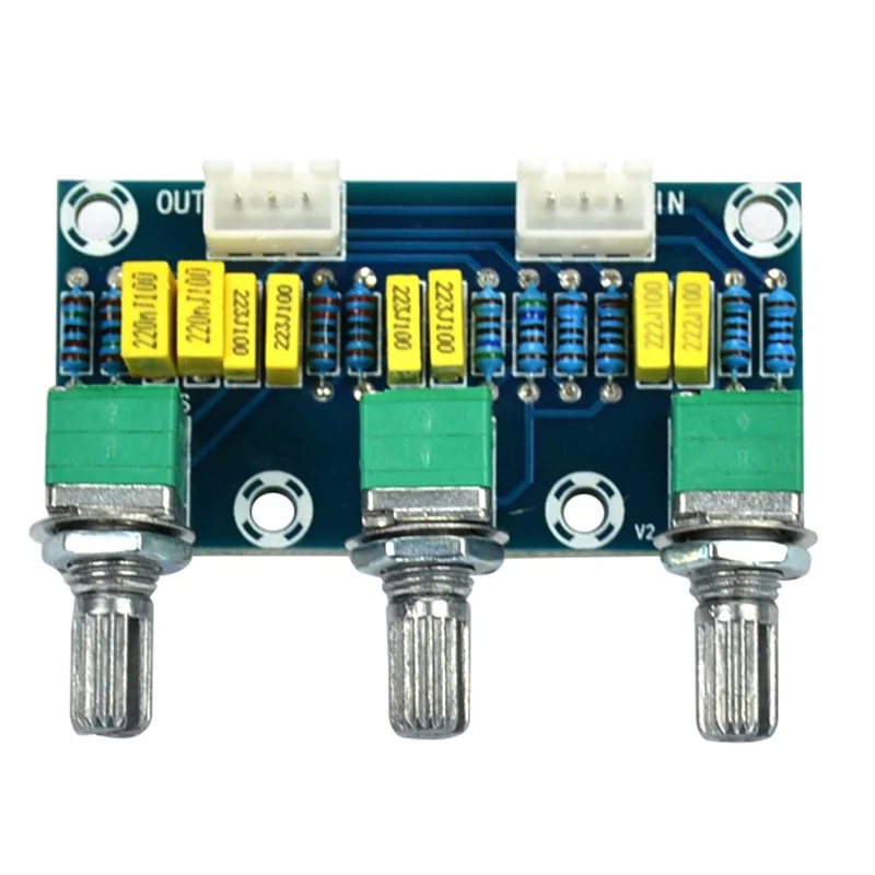 Трубка Усилители звука усилитель предуселитель тон доска Hi Fi низкие/высокие