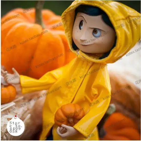 NECA Детские игрушки Коралина & the Secret Door куклы фигурку 7 дюймов плащи версия Caroline