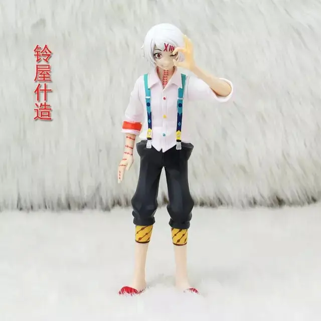 Токийский Гуль Аниме Фигурка Kaneki Ken Juzo Suzuya Rei Uta Touka Kirishima Реалистичная версия модели ПВХ Коллекционная кукла 12~ 15 см