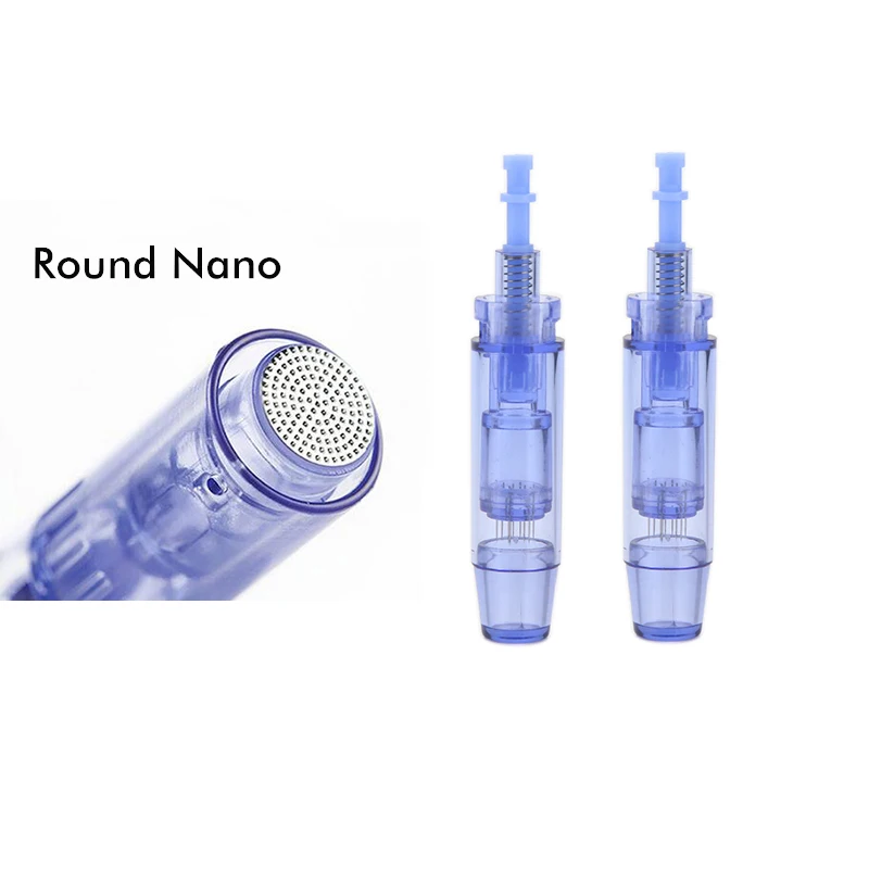 50 шт. штык Nano 3d/5d/круглый Электрический Доктор ручка A1 иглы для дермопена MYM картридж авто микроиглы